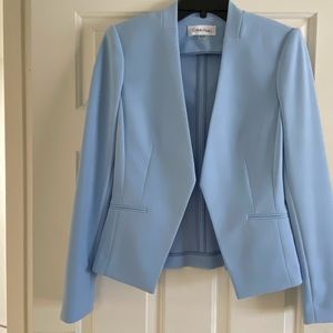 Calvin Klein Powder Blue Blazer
